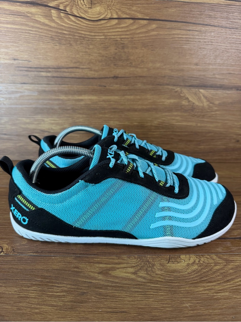 XERO 360 Barefoot Shoes Women's 11 Minimalist Running Walking‎ Teal Black